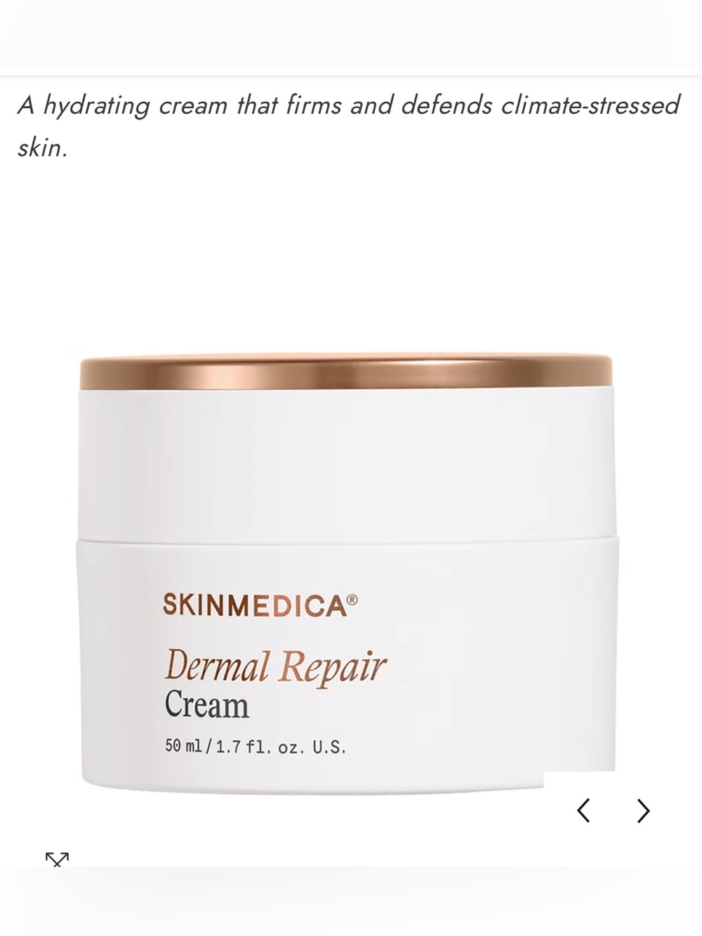 SKINMEDICA Dermal Repair Cream; NIB